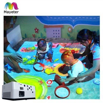 הקרנה אינטראקטיבית של ארגז חול אינטראקטיבי